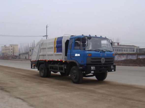 湖北江南 江特 160马力 4×2 压缩式垃圾车(JDF5120ZYSK)整拆件