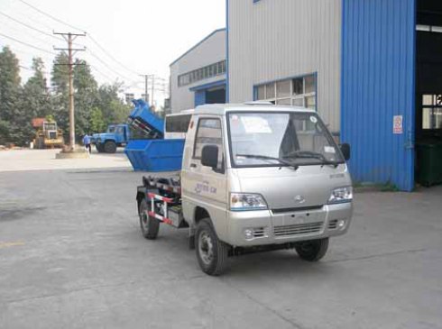 武汉汉福 金银湖 90马力 4×2 车厢可卸式垃圾车(WFA5030ZXXF)整拆件