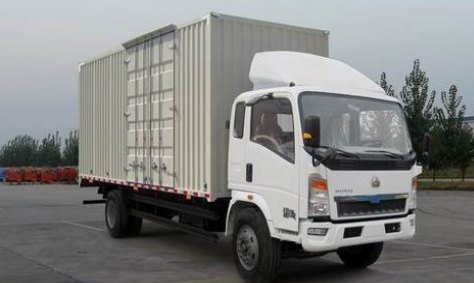 中国重汽 HOWO中卡 160马力 4×2 厢式载货车(ZZ5167XXYG5615C1)整拆件