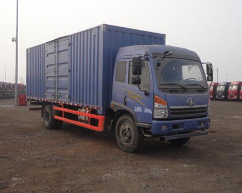 青岛解放 赛龙中卡 180马力 4×2 厢式载货车(CA5160XXYPK2L5E4A80-3)整拆件