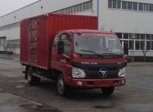 时代汽车 骁运L2 轻卡 110马力 4×2 厢式 排半 载货车(BJ5045XXY-3)整拆件