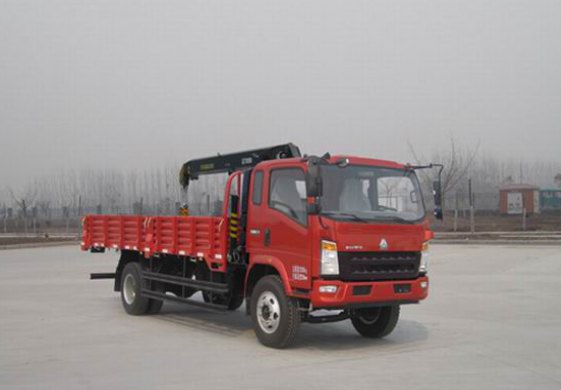 中国重汽 HOWO 154马力 4×2 随车起重运输车(ZZ5127JSQG451CD1)整拆件