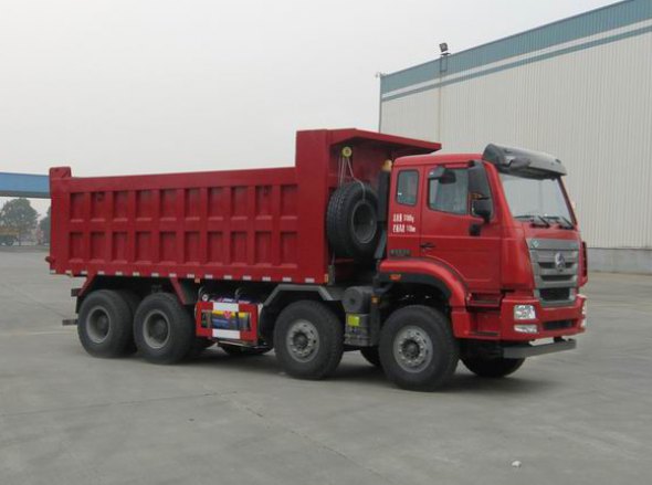 中国重汽 豪瀚J7G 重卡 430马力 8×4 自卸车(ZZ3315V3566E1L)整拆件