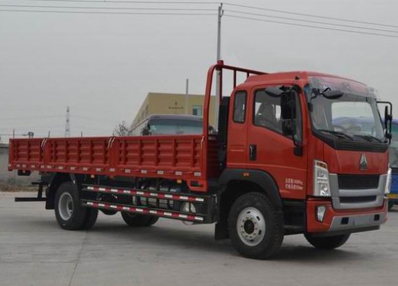 中国重汽 HOWOG5X 中卡 210马力 4×2 栏板式 排半 载货车(ZZ1187G521DE1)整拆件
