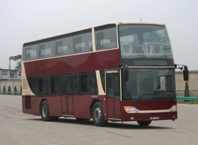 安徽安凯 安凯客车 270马力 84/43-77人 双层城市客车(HFF6110GS01DE5)整拆件