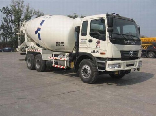 福田 欧曼ETX 375马力 6×4 混凝土搅拌运输车(BJ5258GJB-6)整拆件