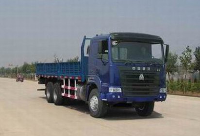 中国重汽 豪运重卡 300马力 6×4 栏板载货车(ZZ1255M4345C)整拆件