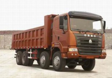 中国重汽 豪运重卡 300马力 8×4 自卸车(ZZ3315M2565C2)整拆件