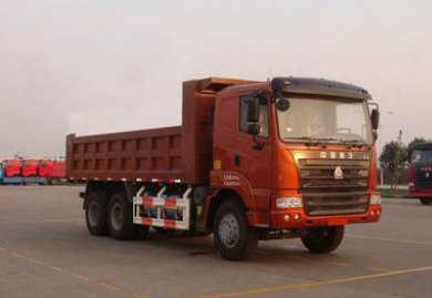 中国重汽 豪运重卡 320马力 6×4 压缩天然气自卸车(ZZ3255N4645C2L)整拆件