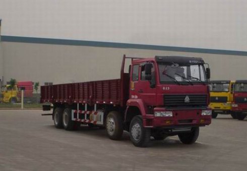 中国重汽 金王子重卡 340马力 8×4 栏板载货车(ZZ1311N3861C)整拆件