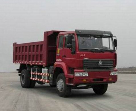 中国重汽 金王子重卡 300马力 4×2 自卸车(ZZ3161M4711C1)整拆件
