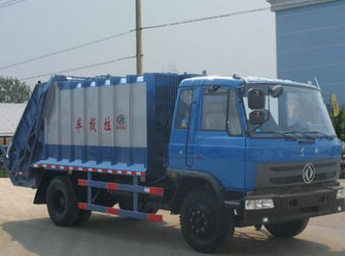 湖北程力 程力威 190马力 4×2 压缩式垃圾车(CLW5160ZYST4)整拆件